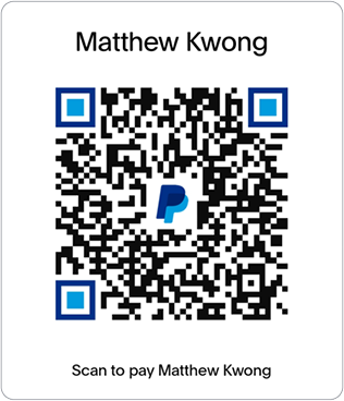 Our Paypal Account QR Code